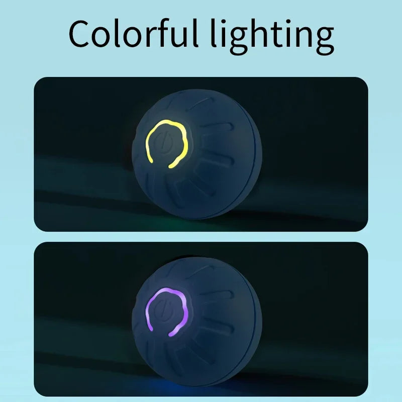 Smart Dog Toy Ball Electronic Interactive Pet Toy Moving Ball USB Automatic Moving Bouncing For Puppy Birthday Gift Cat Product Pets Fashion