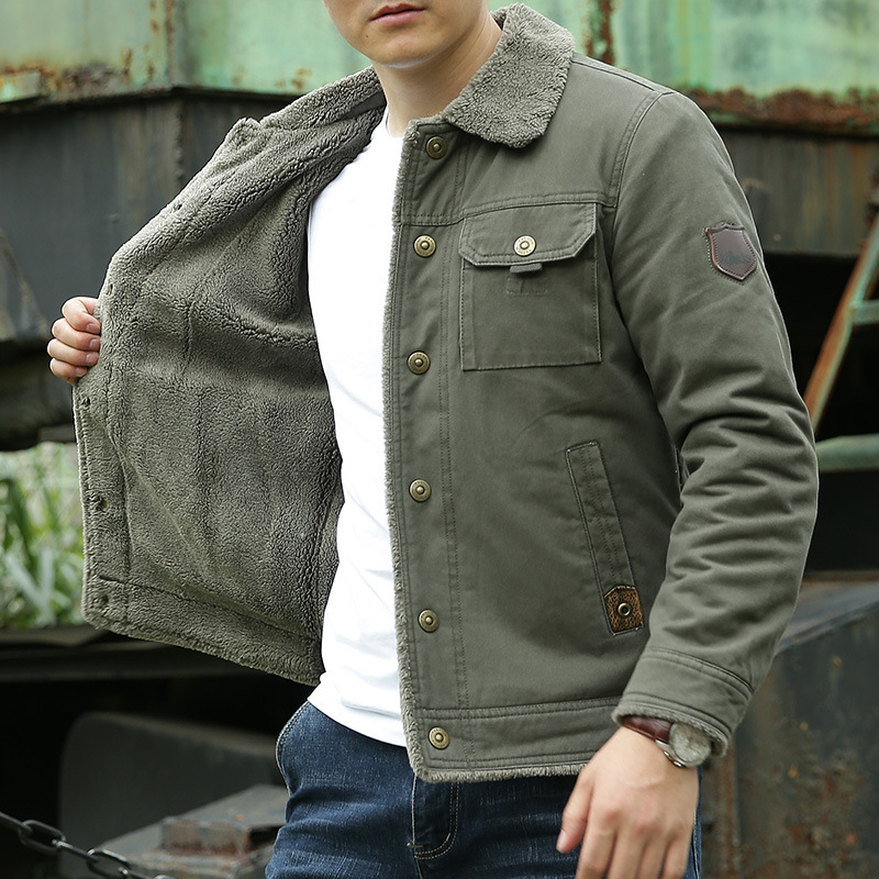 Men's Thickened Cotton Winter Jacket Best YouTube Store