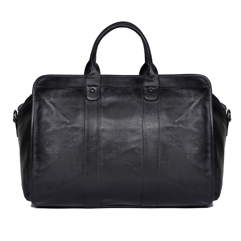 Large Capacity Genuine Leather Travel Luggage Bag Cowhide Handbag LadyShow.Store