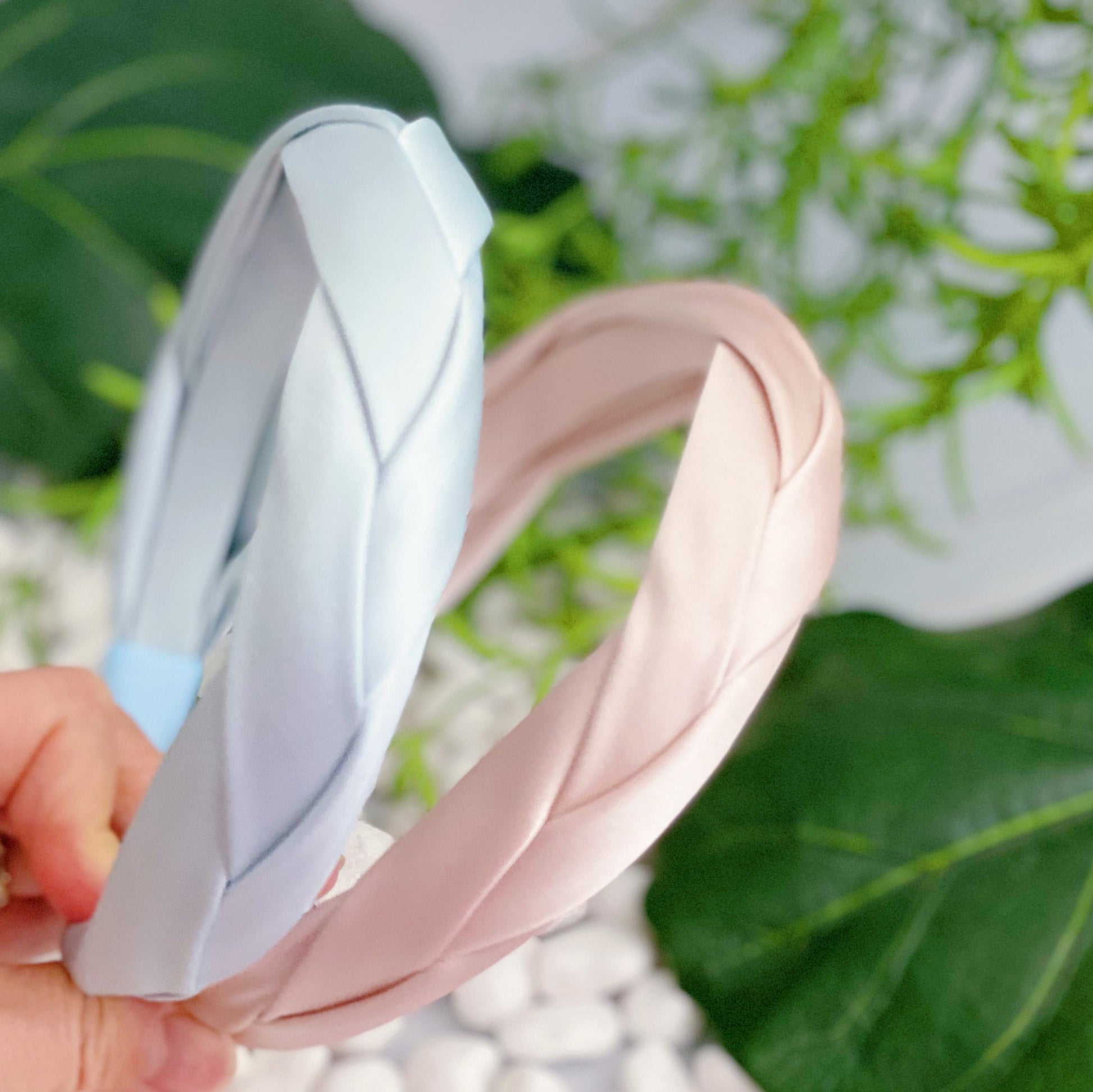 Satin Silk Braid Headband LadyShow.Store