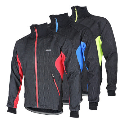 ARSUXEO Autumn Winter Three-Layer Cycling Jacket & Pants Pi-Mart