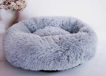Dog Beds For Small Dogs Round Plush Cat Litter Kennel Pet Nest Mat Puppy Beds Pets Fashion