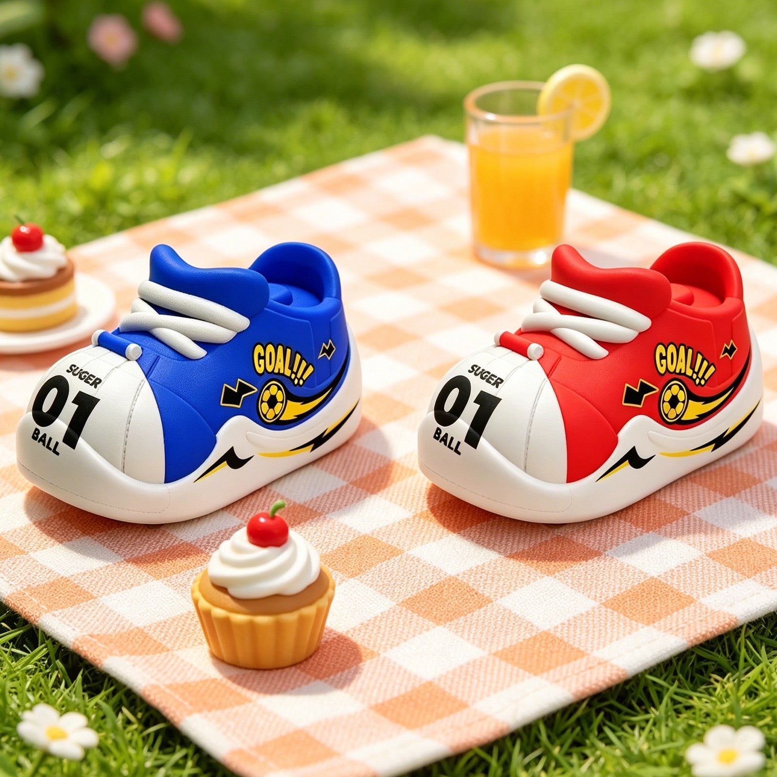 Spring-loaded Soccer Shoes Tri Light Beauty