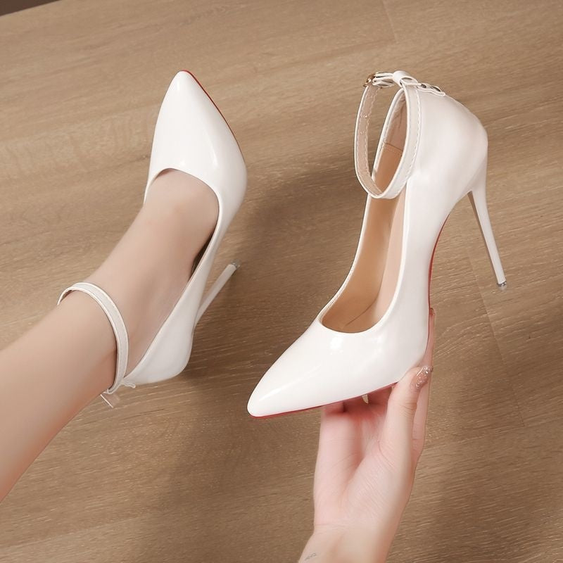 Classic Spring & Autumn Stiletto Heels NorixaFashion.com