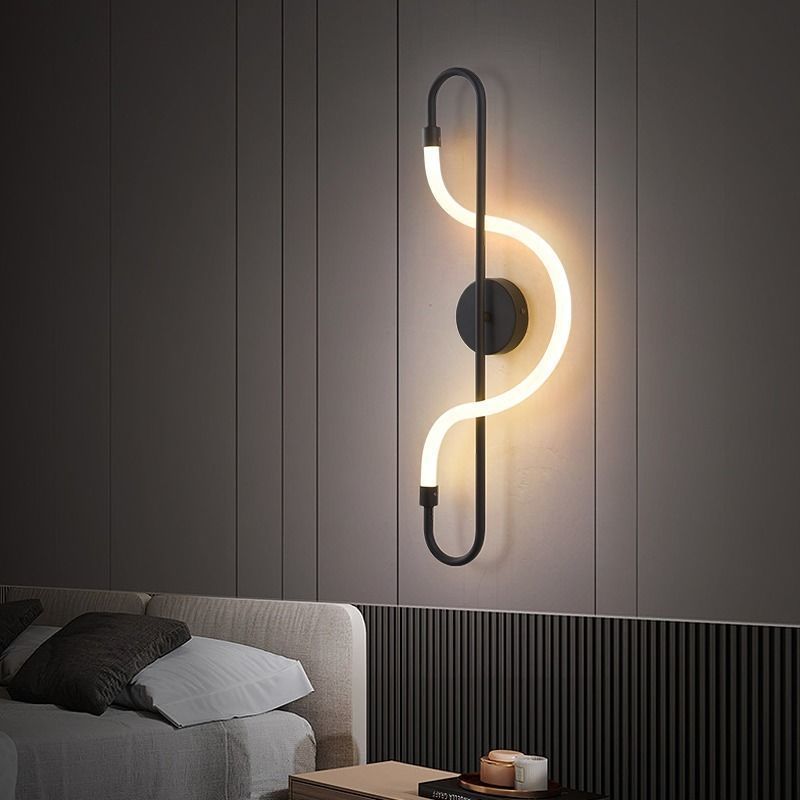 Living Room Background Bedroom Bedside Creative Wall Lamp PearlNestDecor.com