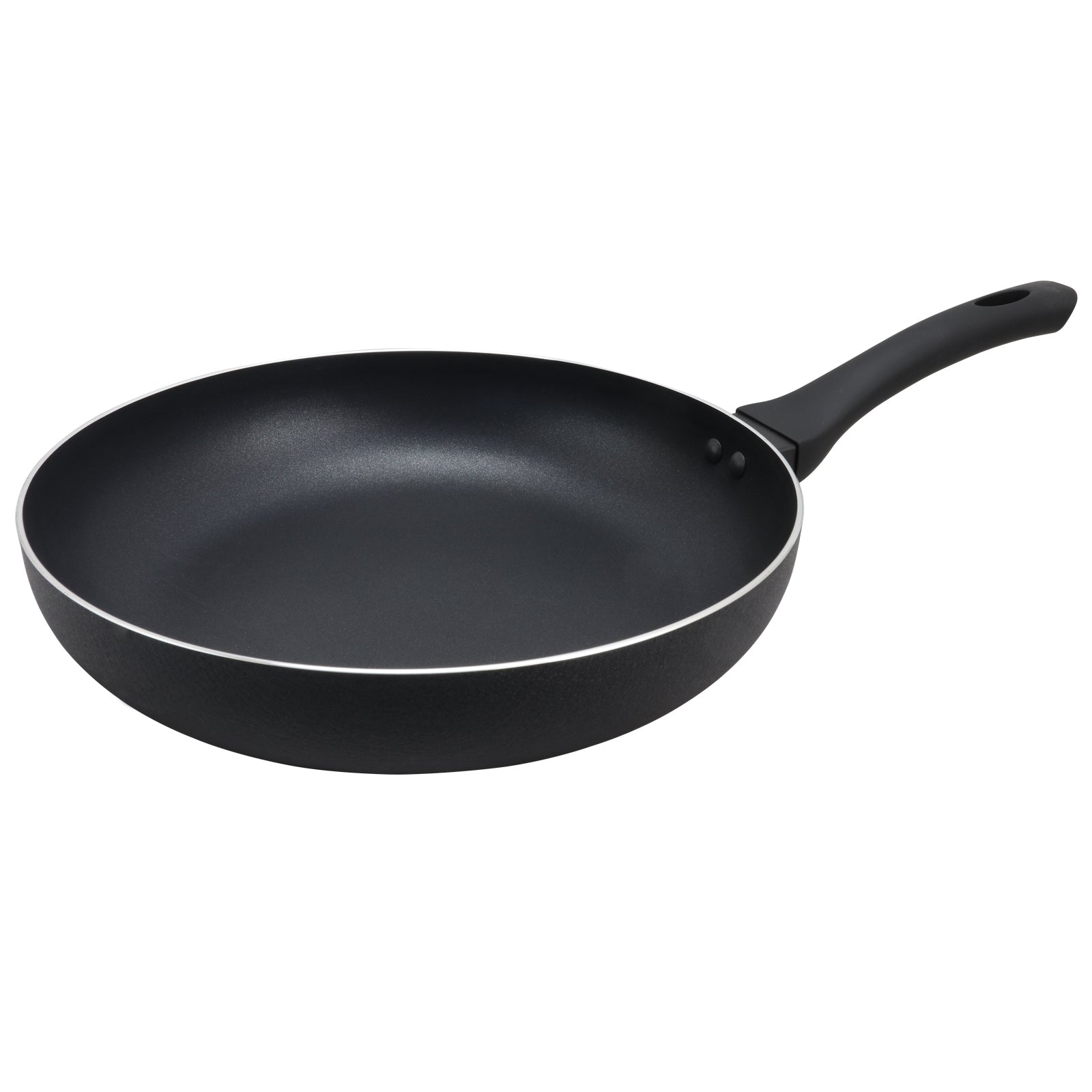 Oster Ashford 12 inch Aluminum Frying Pan in Black LuxuryLifeWay Online Store