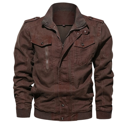 Retro Military Spring And Autumn Jacket Jacket Plus Size Best YouTube Store