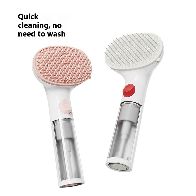 3 In 1 Pet Steam Brush Pet Cleaning Adjustable Comb Wash-free Comb Hair Removal Grooming Supplies Pets Accessories Pets Fashion