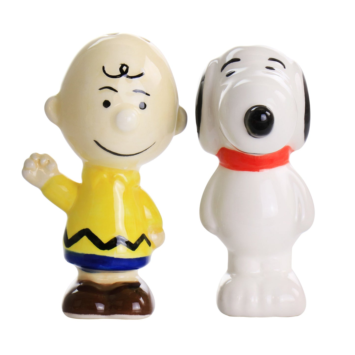Peanuts Classical Pals Charlie Brown and Snoopy Figurine Salt and Pepper Shaker Set LuxuryLifeWay Online Store