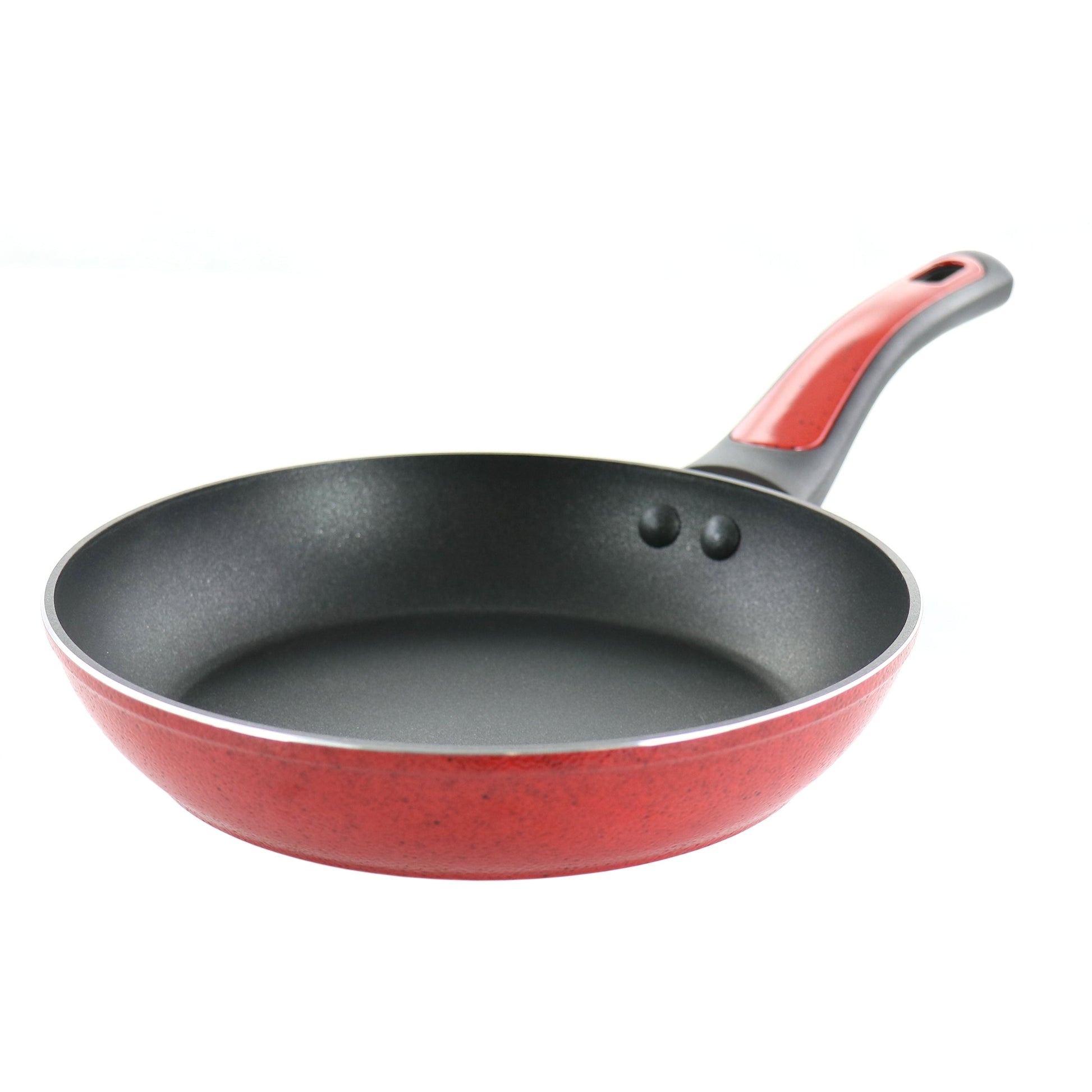 Oster Claybon 8 Inch Nonstick Frying Pan in Speckled Red LuxuryLifeWay Online Store
