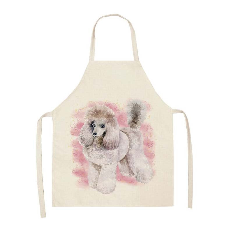 Sleeveless Kitchen Housework Oil-proof Cotton And Linen Apron PearlNestDecor.com