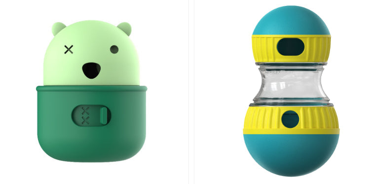 Pets Leakage Food Feeder Dog Interactive Training Toy Ball Natural Rubber Chew Dog Food Ball Snack Food Feeder Cat Puzzle Games Toy Pet Products Pets Fashion