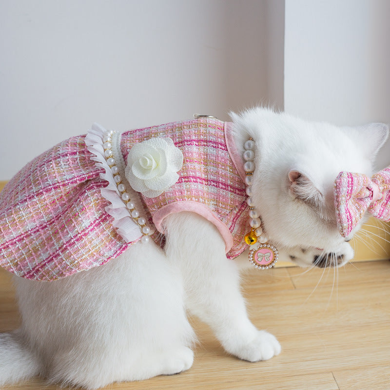 Pet Skirt Cat Fashion Cute Dress Pets Fashion