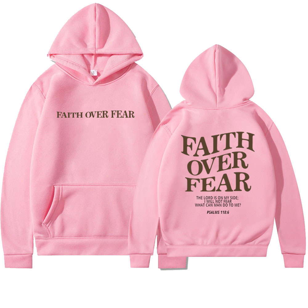 Faith Over Fear Hoodie LadyShow.Store