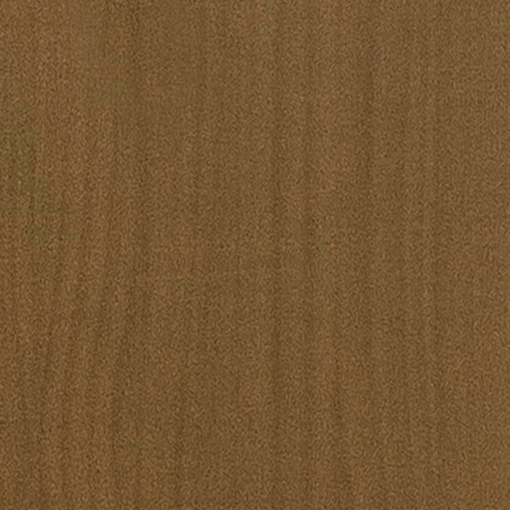 Garden Planter Honey Brown 19.7"x19.7"x27.6" Solid Wood Pine LuxuryLifeWay Online Store