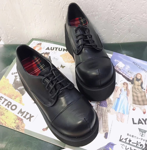 Spring New Women's Thick-Soled Punk Shoes LadyShow.Store
