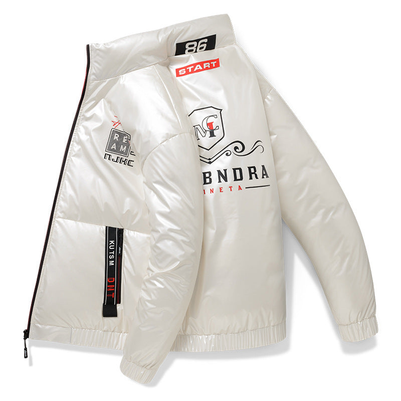 Winter Men's Fashion Cotton Down Warm Parkas Coats Casual Jackets CJD