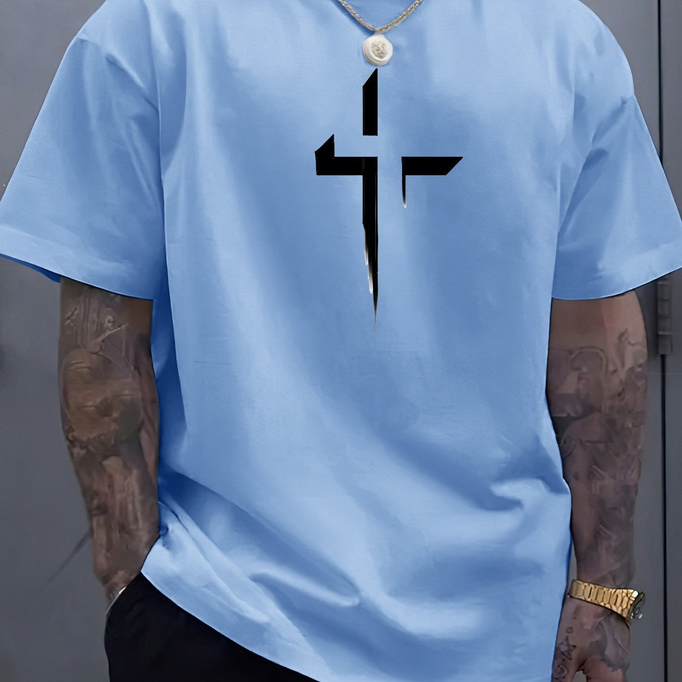 Men's Printed Casual T-shirt – Street Style Pi-Mart