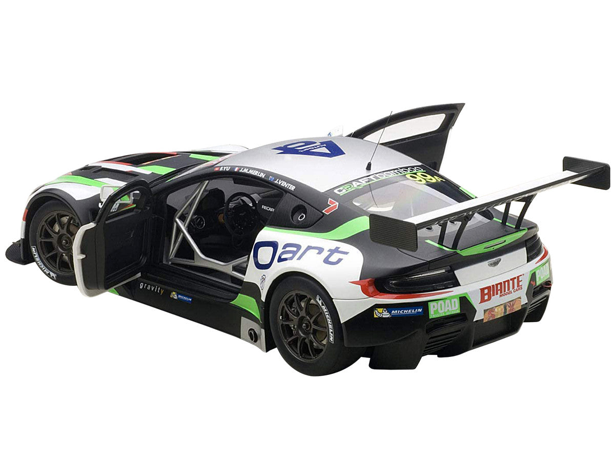 Aston Martin V12 Vantage Bathurst 12hour Endurance Race 2015 #99 JM. Merlin / J. Venter / F. Yu 1/18 Model Car  by Autoart LuxuryLifeWay Online Store