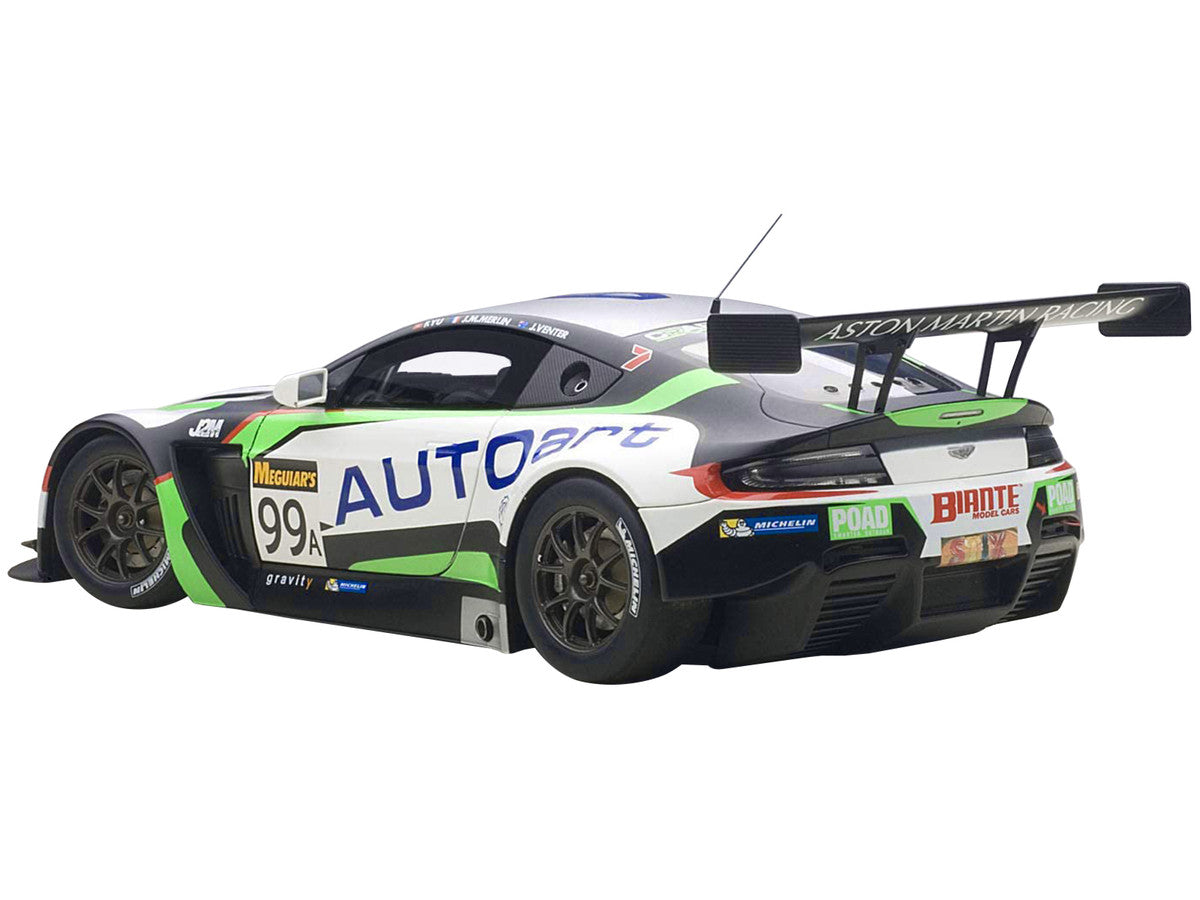 Aston Martin V12 Vantage Bathurst 12hour Endurance Race 2015 #99 JM. Merlin / J. Venter / F. Yu 1/18 Model Car  by Autoart LuxuryLifeWay Online Store