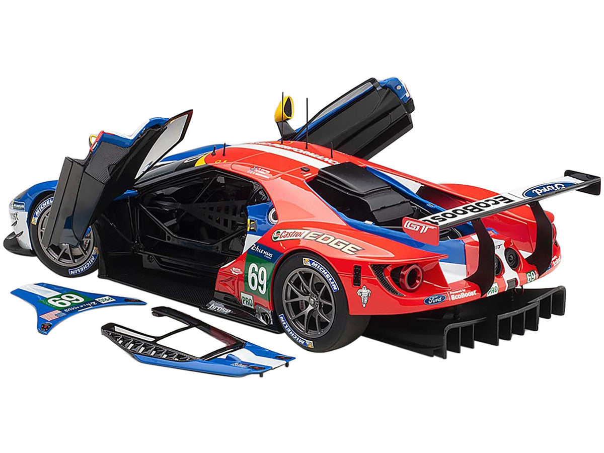 Ford GT #69 Ryan Briscoe - Richard Westbrook - Scott Dixon "Ford Chip Ganassi Team USA" 24H Le Mans (2016) 1/18 Model Car by Autoart LuxuryLifeWay Online Store
