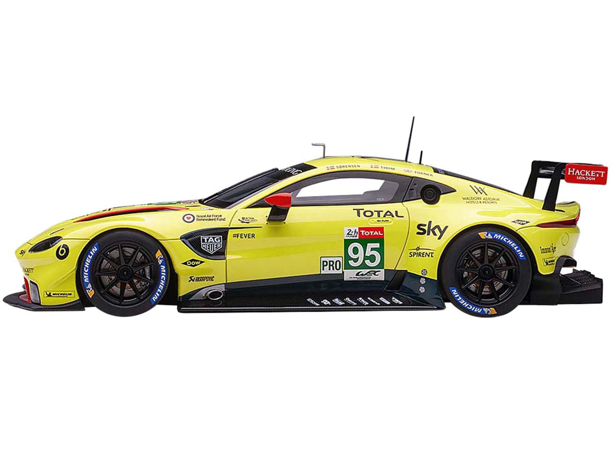 2018 Aston Martin Vantage GTE #95 Sorensen - Thiim - Turner Le Mans PRO 1/18 Model Car by Autoart LuxuryLifeWay Online Store