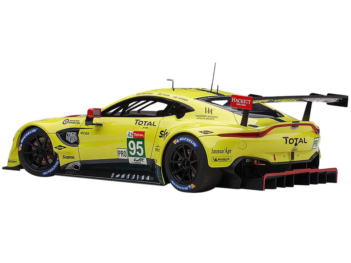 2018 Aston Martin Vantage GTE #95 Sorensen - Thiim - Turner Le Mans PRO 1/18 Model Car by Autoart LuxuryLifeWay Online Store