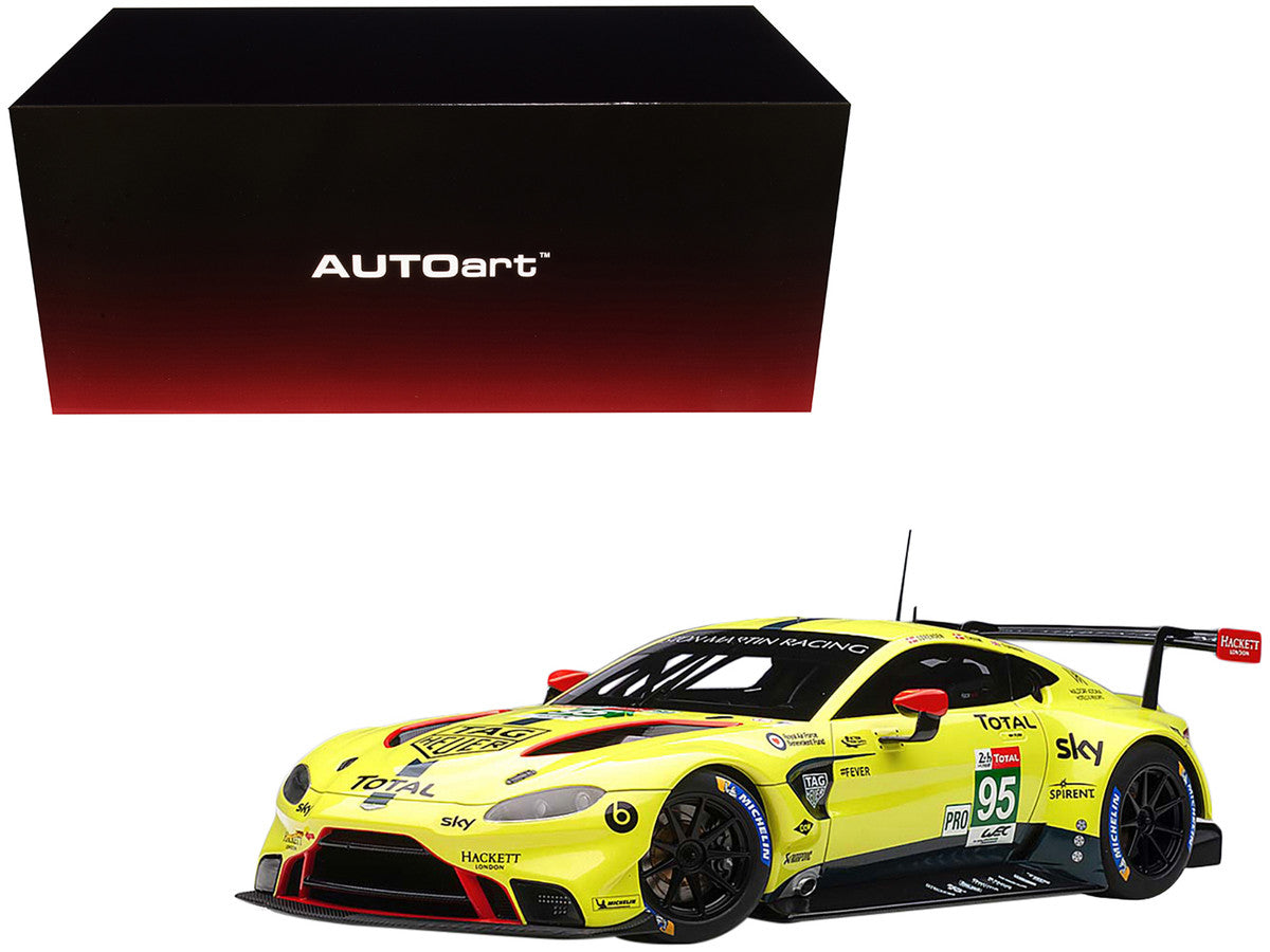 2018 Aston Martin Vantage GTE #95 Sorensen - Thiim - Turner Le Mans PRO 1/18 Model Car by Autoart LuxuryLifeWay Online Store
