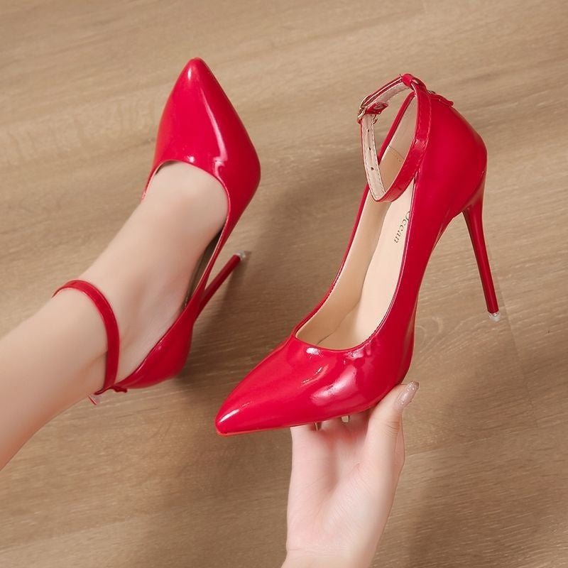 Classic Spring & Autumn Stiletto Heels NorixaFashion.com