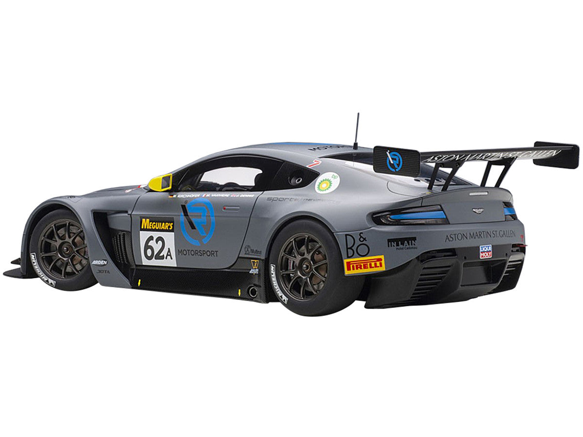 Aston Martin Vantage V12 GT3 #62A J. Dennis - M. Vaxiviere - M. Kirchhoefer Team R-Motorsport Bathurst 12H (2019) 1/18 Model Car by Autoart LuxuryLifeWay Online Store