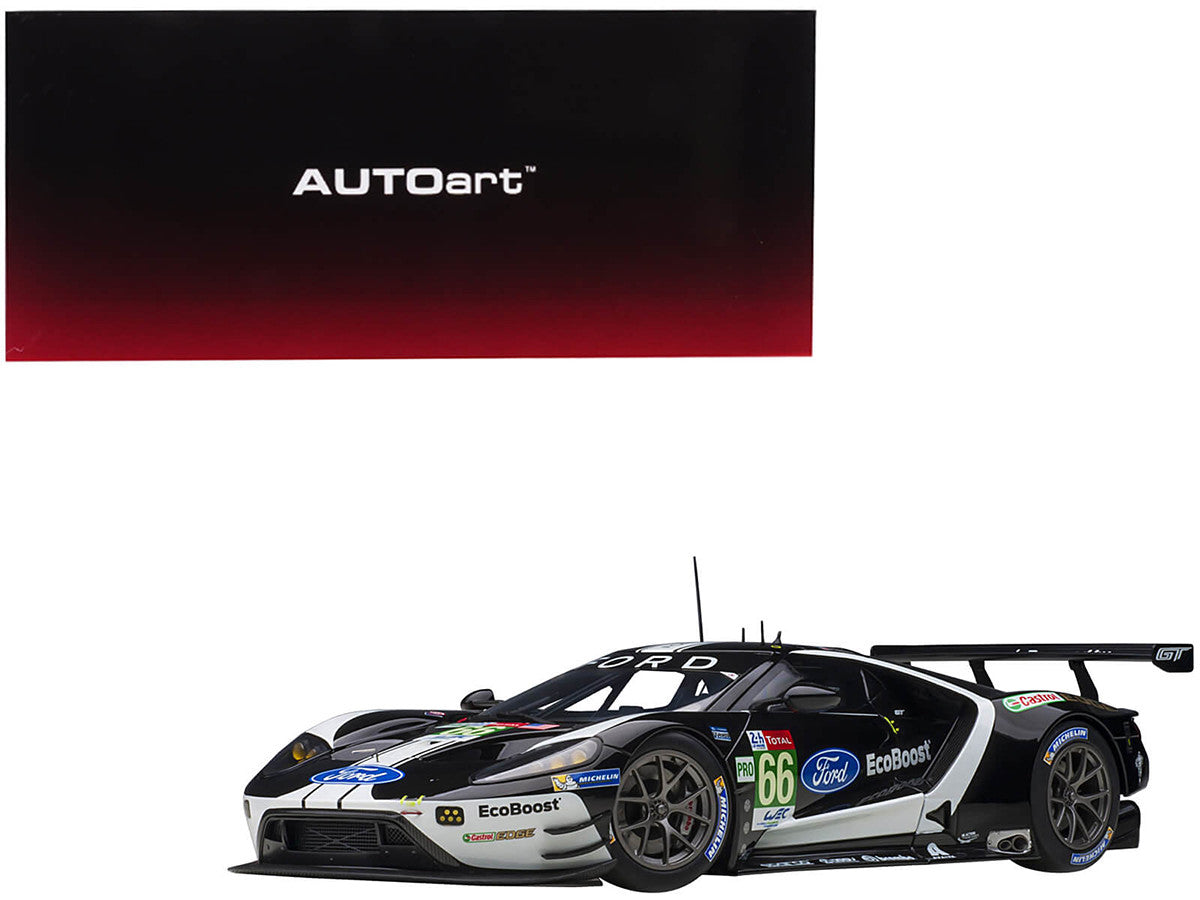 Ford GT #66 Stefan Mucke - Olivier Pla - Billy Johnson 24H of Le Mans (2019) 1/18 Model Car by Autoart LuxuryLifeWay Online Store
