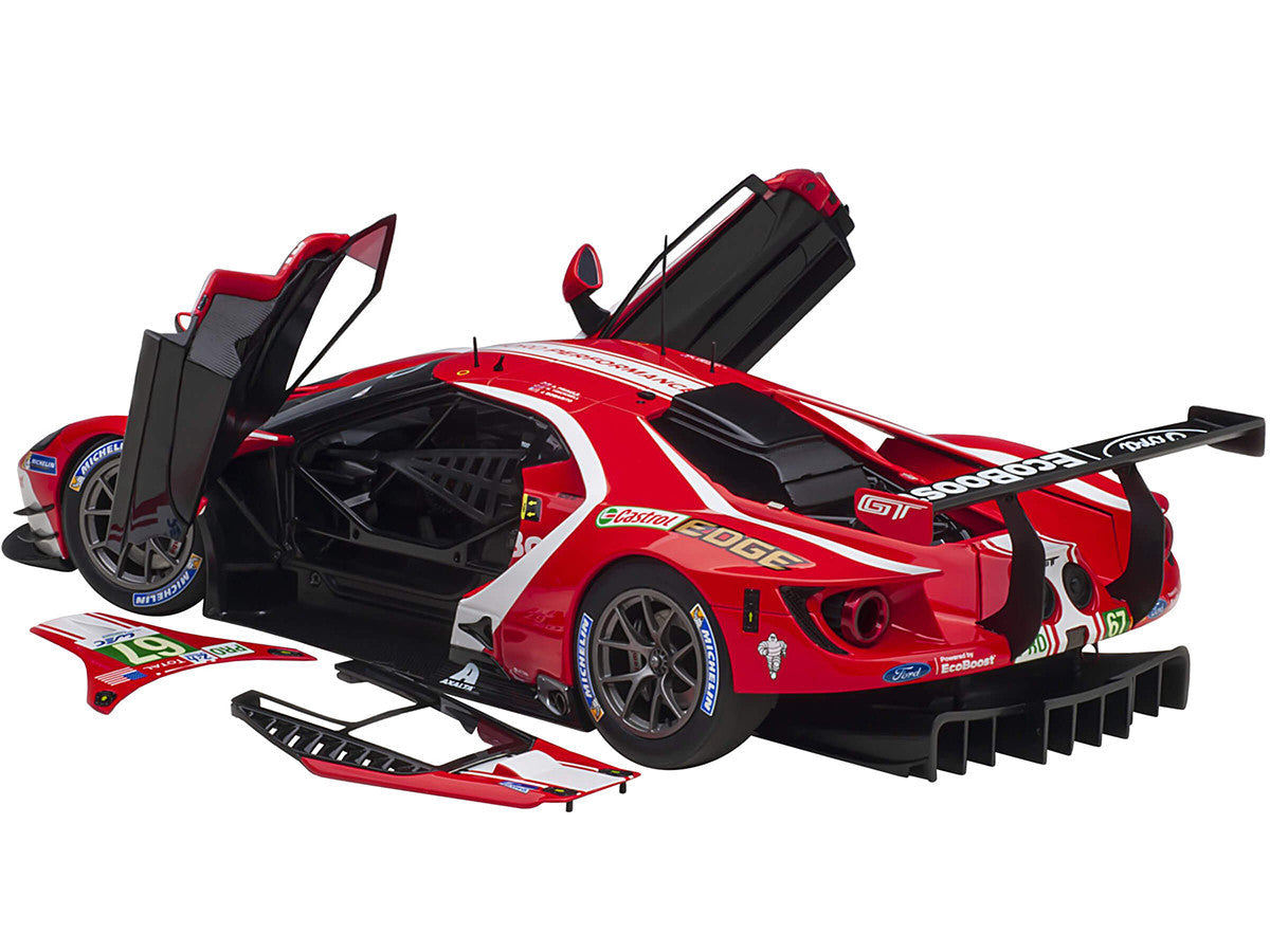 Ford GT #67 Harry Tincknell - Andy Priaulx - Jonathan Bomarito 24H of Le Mans (2019) 1/18 Model Car by Autoart LuxuryLifeWay Online Store