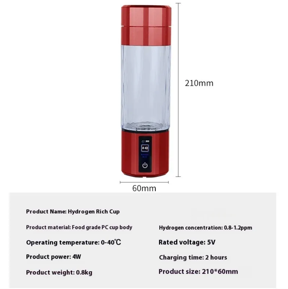 Portable Hydrogen-Rich Water Bottle LadyShow.Store