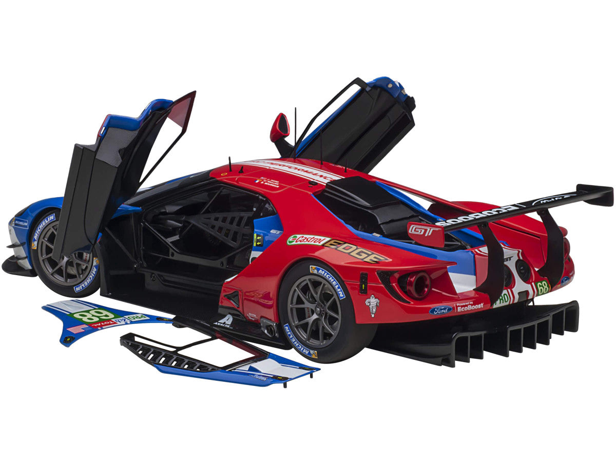 Ford GT #68 Sebastien Bourdais - Joey Hand - Dirk Muller 24H of Le Mans (2019) 1/18 Model Car by Autoart LuxuryLifeWay Online Store