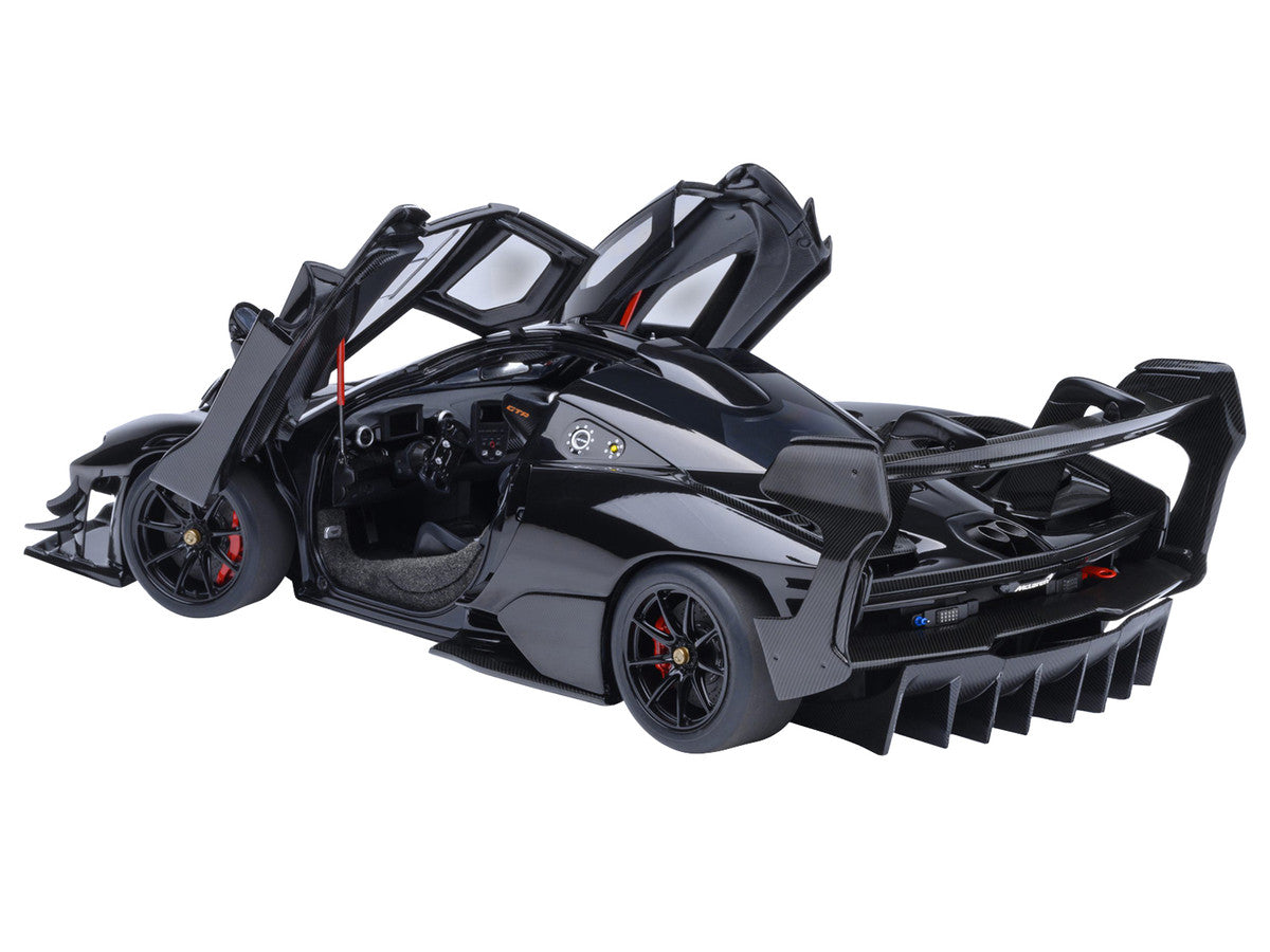McLaren Senna GTR Onyx Black 1/18 Model Car by Autoart