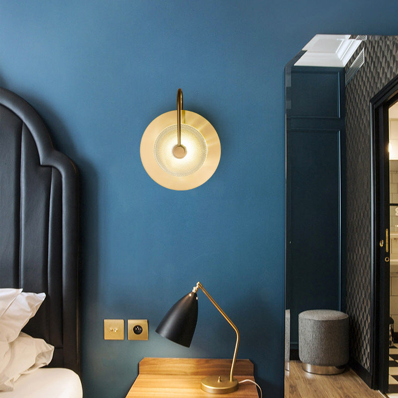 Creative Restaurant Living Room Bedroom Background Wall Lamp PearlNestDecor.com
