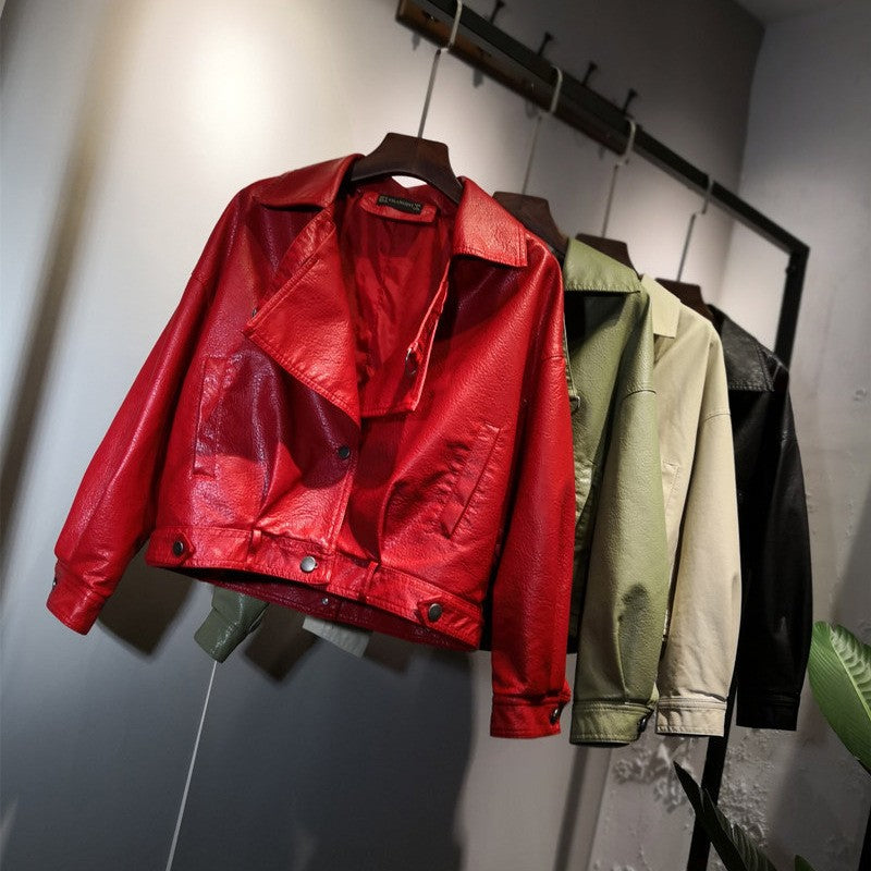 Versatile Slim Fit Women's Street Jackets Pi-Mart