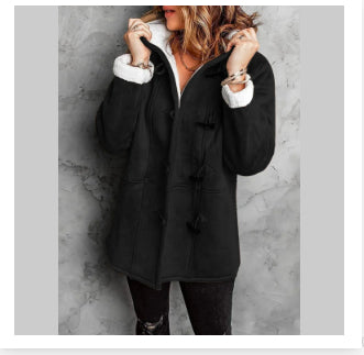 Women's Mid-length Windbreaker Coat Coat Warm Top LadyShow.Store