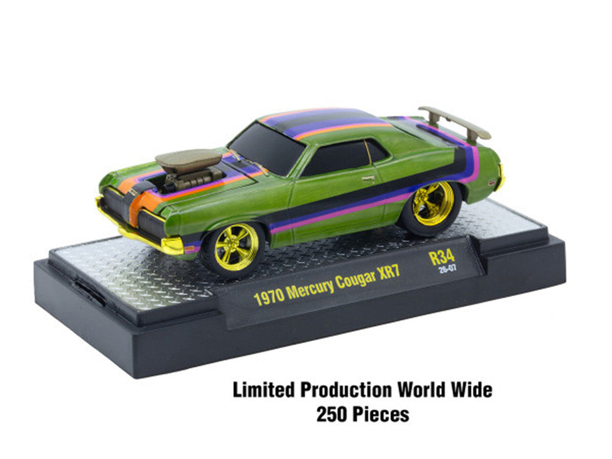 "Ground Pounders" 6 Cars Set Release #34 IN DISPLAY CASES Limited Edition 1/64 Diecast Model Cars by M2 Machines LuxuryLifeWay Online Store