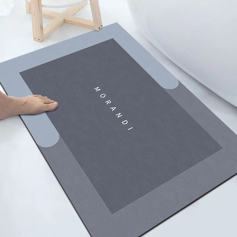 Household Fashion Simple Non-slip Quick-drying Absorbent Floor Mat