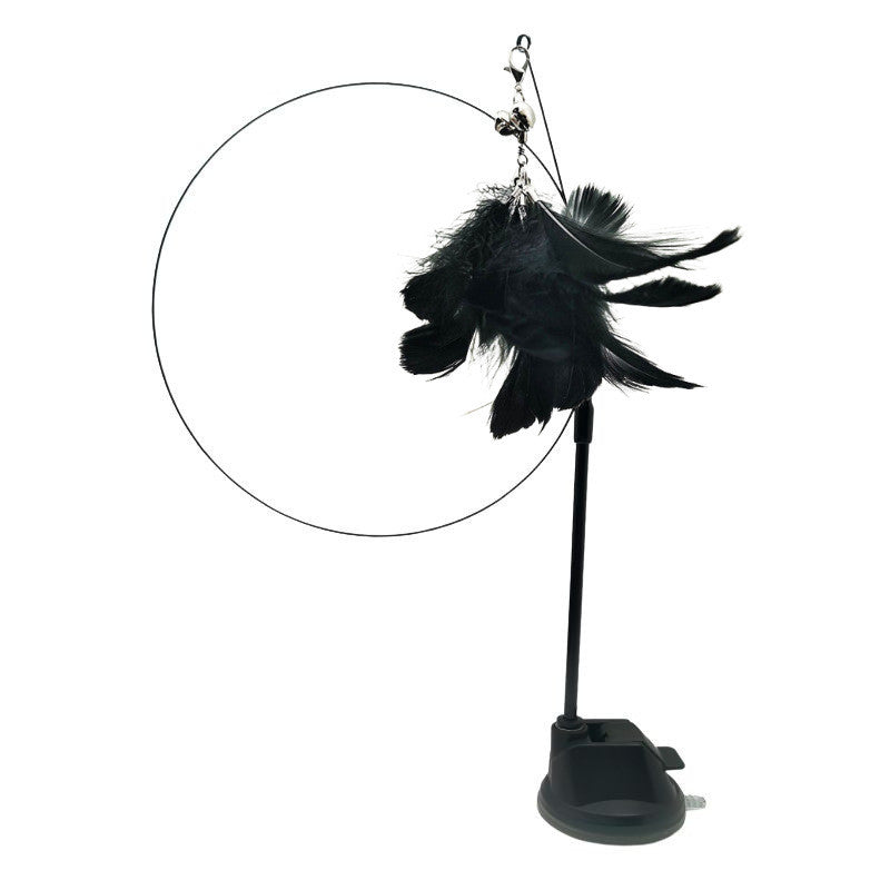 Steel Wire Feather Funny Cat Stick Long Rod Pets Fashion