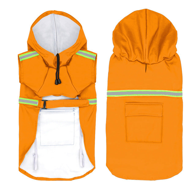 Waterproof Reflective Dog Raincoat Pets Fashion