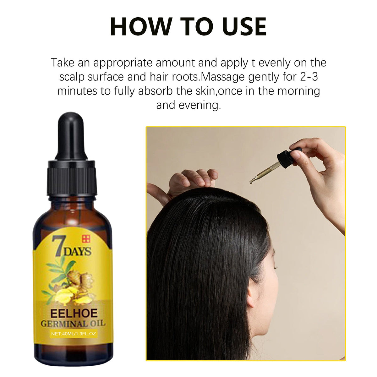 Ginger Hair Liquid 20ml 1box Tri Light Beauty