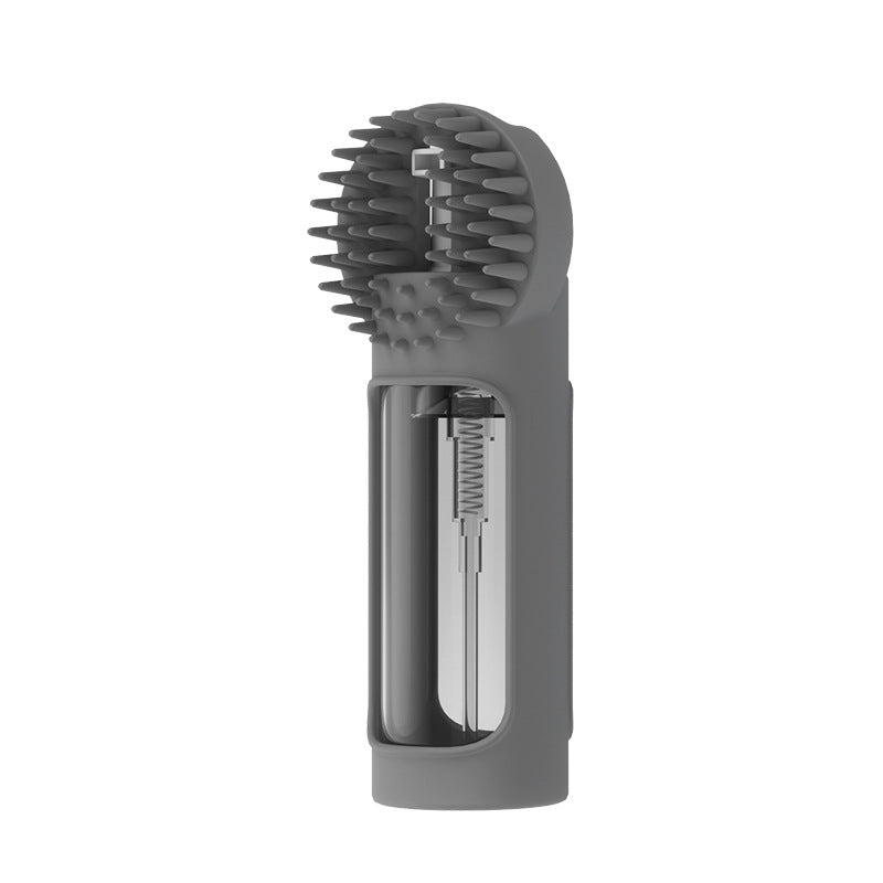 Pet Bath Brush Multifunctional Foam Bath Integrated Silicone Rubbing Bath Brush Cat And Dog Cleaning Artifact Massage Brush Pets Products Pets Fashion