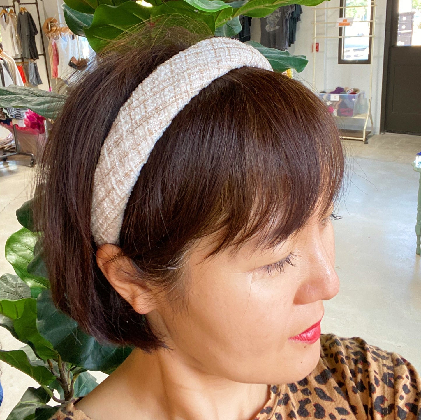 Astoria Tweed Headband LadyShow.Store