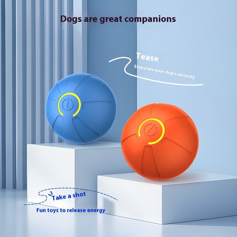 Pets Electric Jumping Ball Automatic Dog-teasing Luminous Pet Products Pets Dogs Training Products Ball Toys For Dogs Resistance Pets Fashion