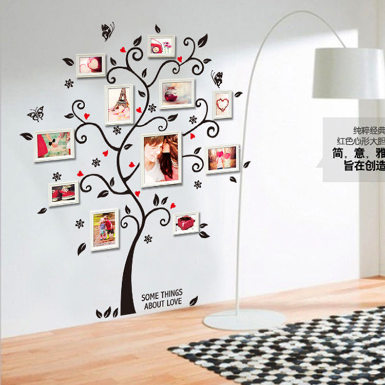 DIY Family Photo Frame Tree Wall Stickers Home Decor Room Room Wall Stickers Wall Decals Poster House Decoration Wall Stickers PearlNestDecor.com