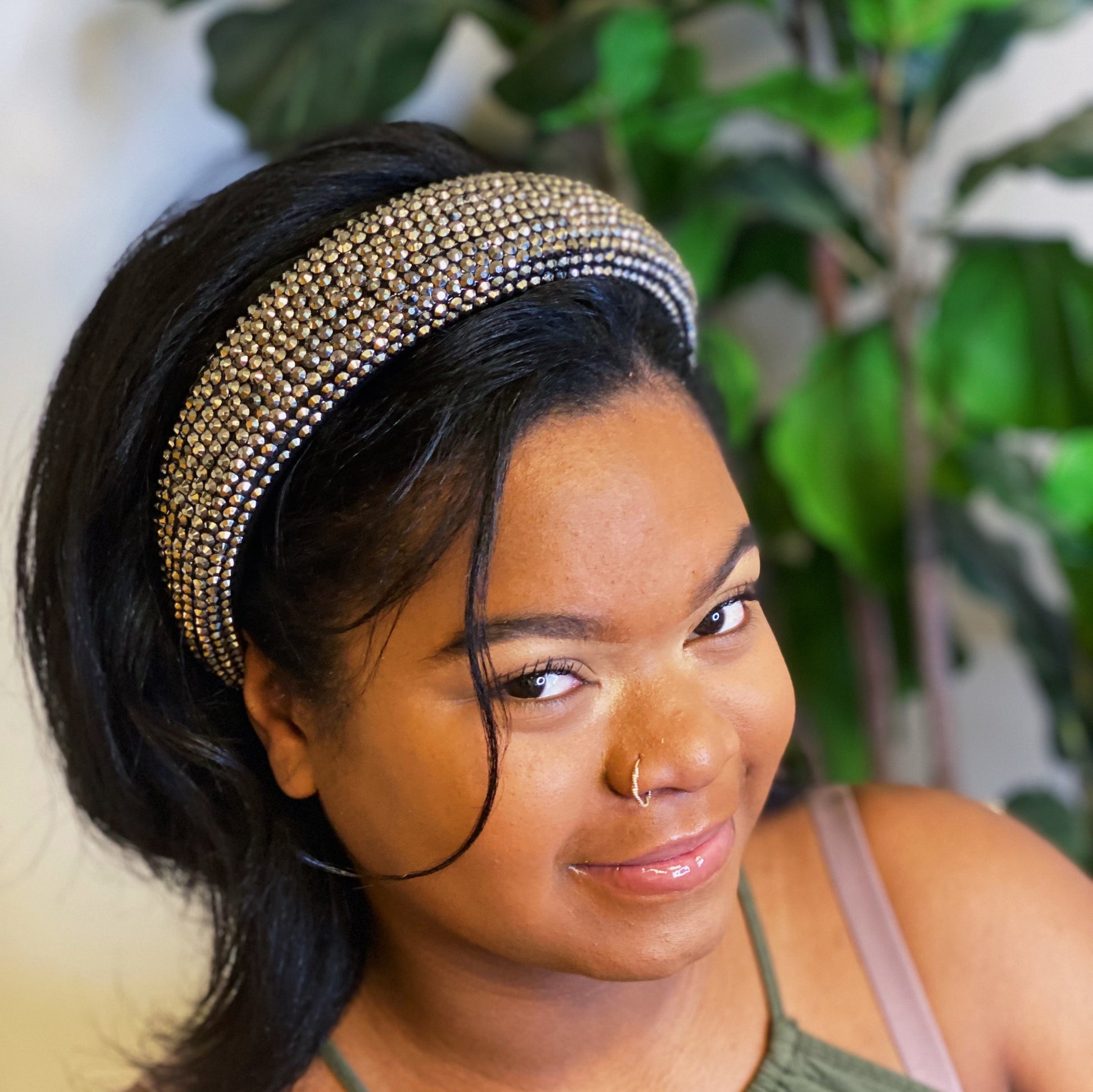 Millennium Shine Puffy Headband LadyShow.Store