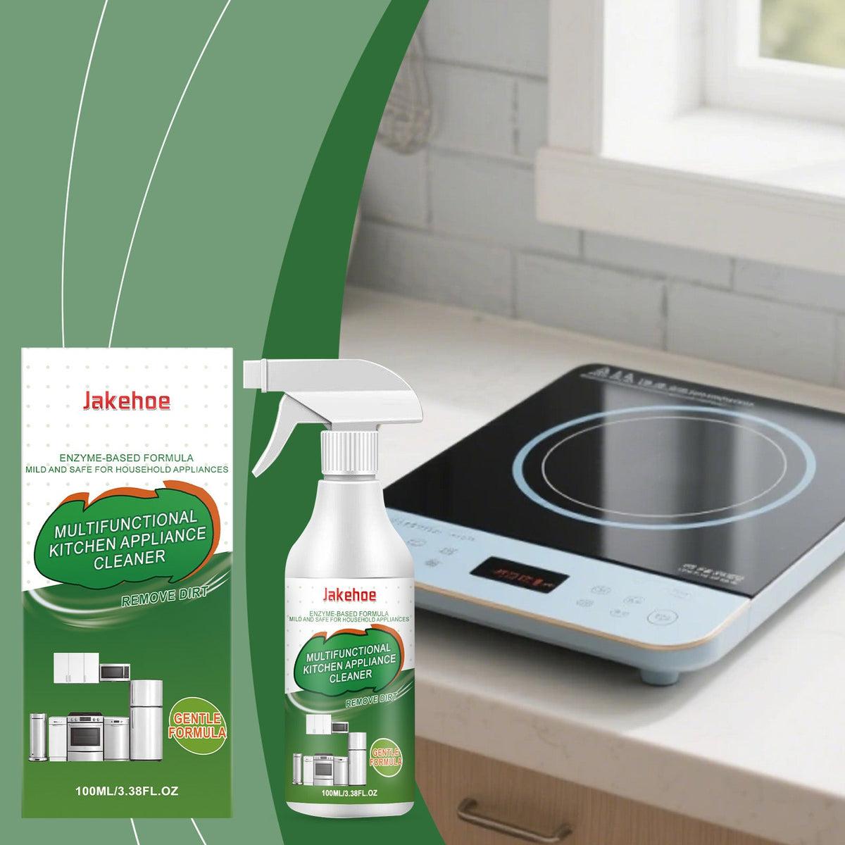 Kitchen Appliance Cleaner 1 0 0ml0-box Tri Light Beauty