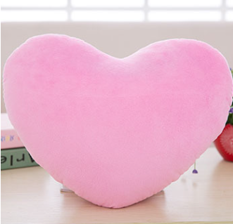 Cute Plush Heart Shape Pillow Cushion Pi-Mart